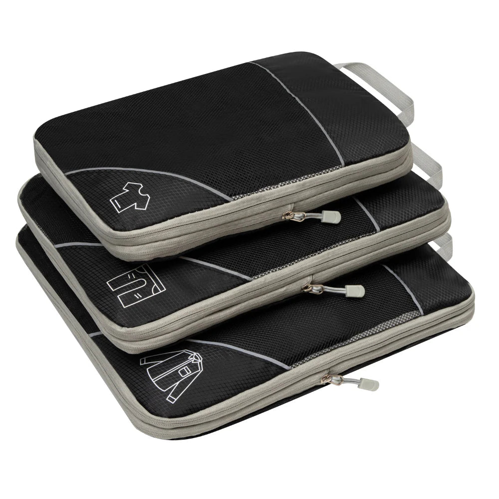 PACK COMPRESS'BAG : ORGANISATEURS COMPACT DE VALISE 5 PIÈCES