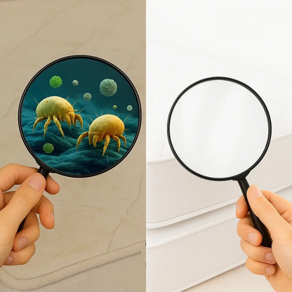 PURE'SLEEP : JUSQU'À 99,99% DES ALLERGÈNES NEUTRALISÉS