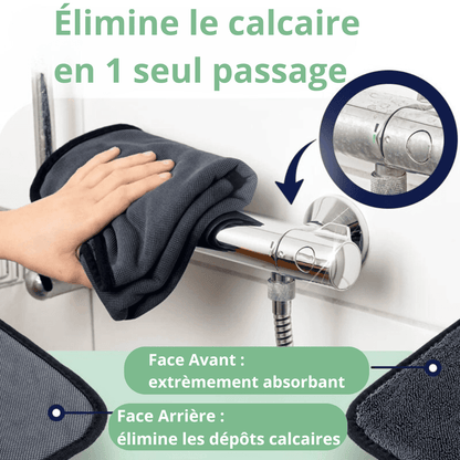 AQUA'LEAF : SÉCHAGE DOUBLE FACE ULTRA ABSORBANT