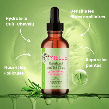 ROSEMARY OIL : Huile de Romarin Capillaire Super Nourrissante