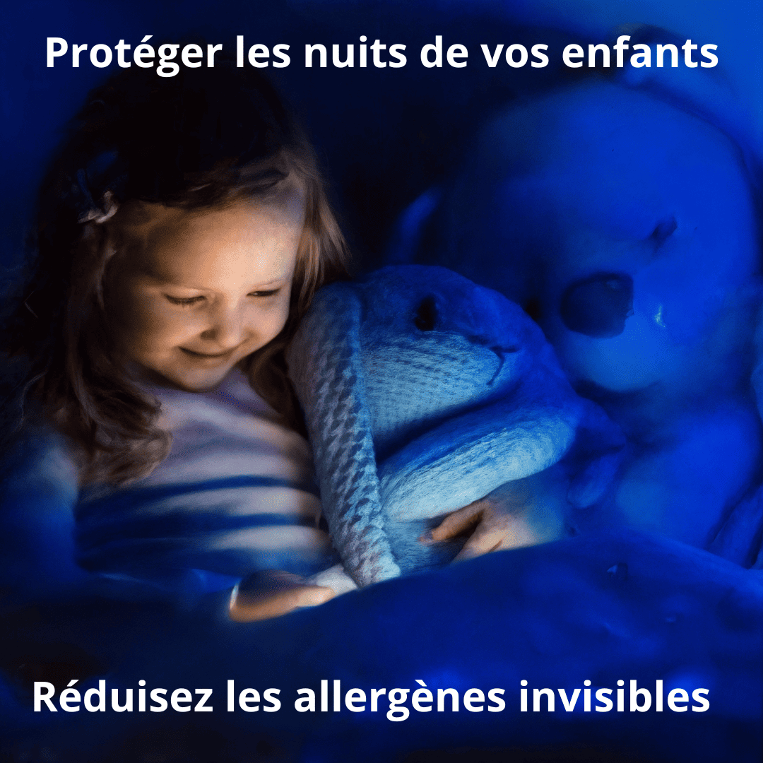 PURE'SLEEP : JUSQU'À 99,99% DES ALLERGÈNES NEUTRALISÉS