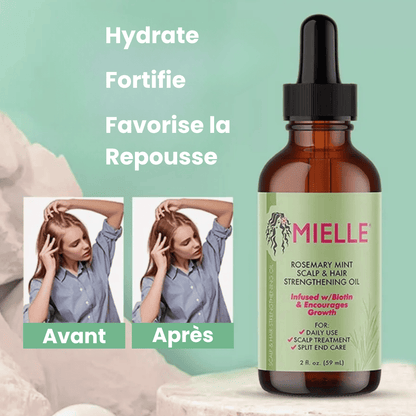 ROSEMARY OIL : Huile de Romarin Capillaire Super Nourrissante