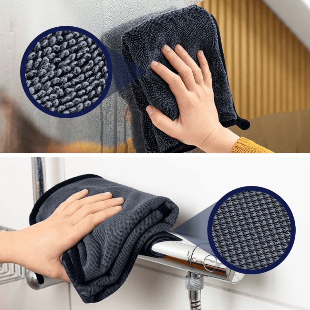 AQUA'LEAF : SÉCHAGE DOUBLE FACE ULTRA ABSORBANT