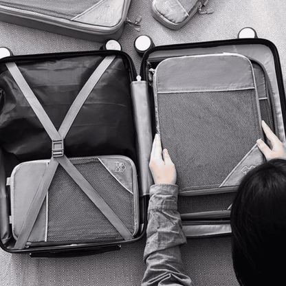 PACK COMPRESS'BAG : ORGANISATEURS COMPACT DE VALISE 5 PIÈCES