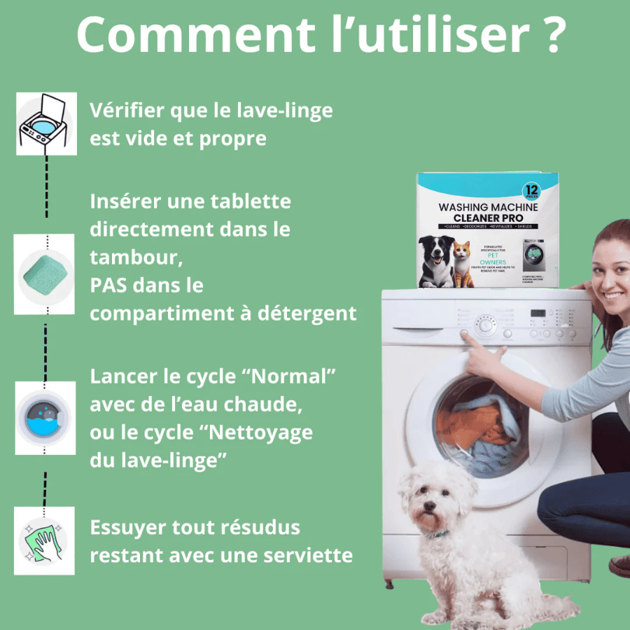 GREEN'CLEAN : SOIN PURIFIANT MACHINE À LAVER