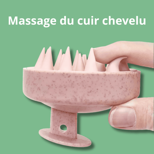 BROSSE DE MASSAGE CUIR CHEVELU